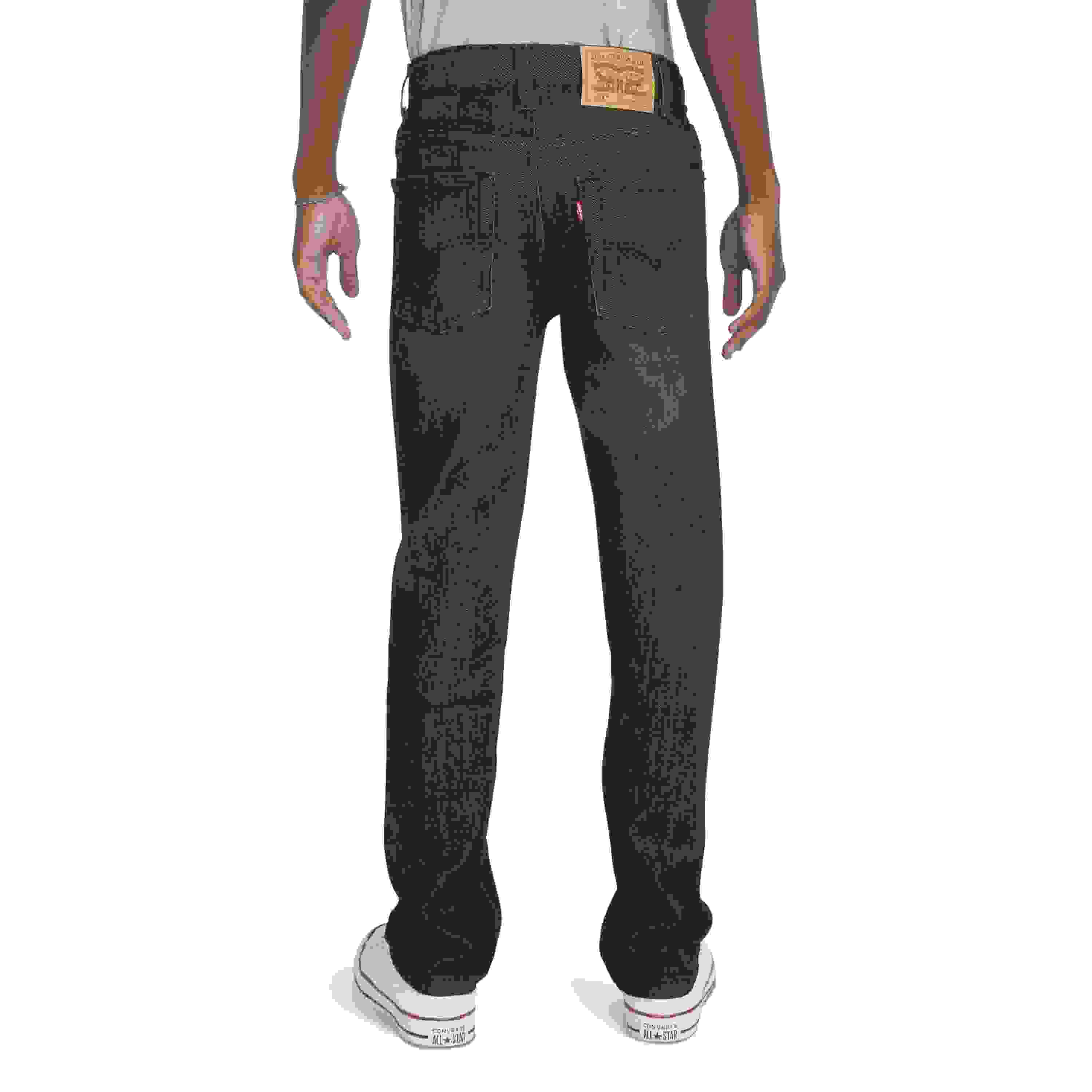 Levi's 514 Straight Fit Big Boys' Dark Grey Wash Denim Jeans